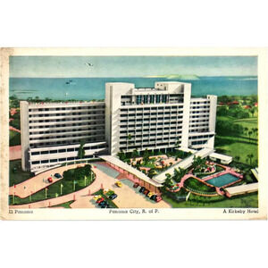 El Panama Panama City, R. of P. A Kirkeby Hotel Postcard